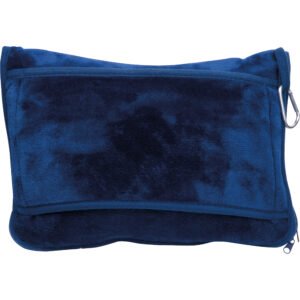 2in1 soft blanket with pillow CONRAD navy blue