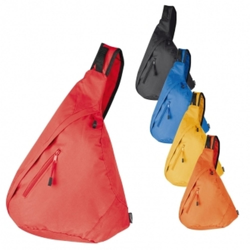 One shoulder backpack ROCCO black - Image 2