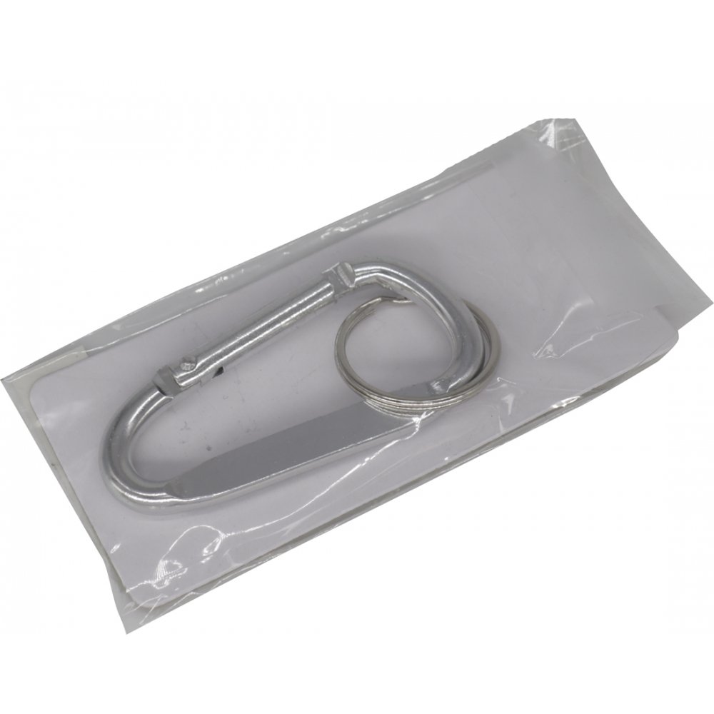 Keyring with carabiner LEAH red - Image 4