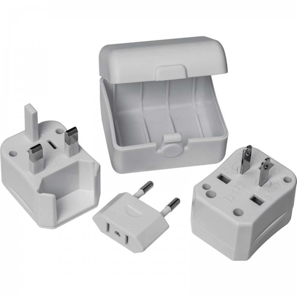 Travel adapter OLIVER white