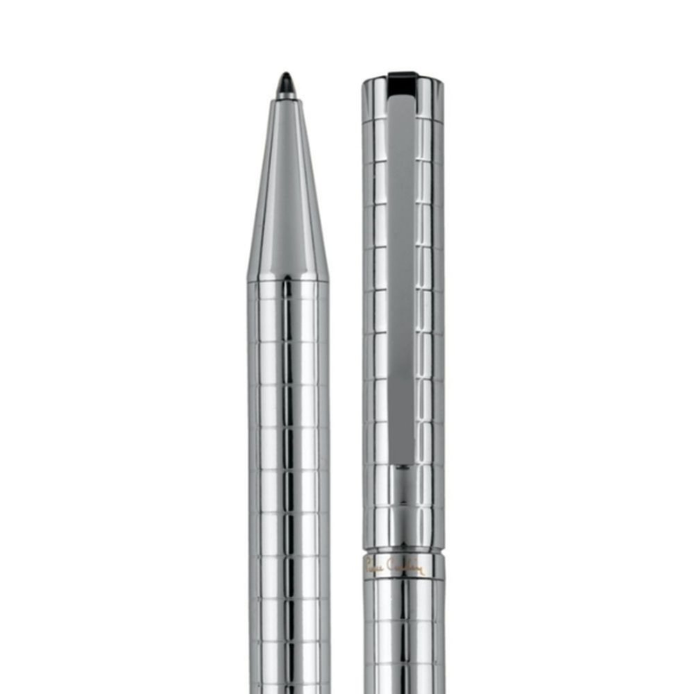 Metal ballpoint pen ESPACE Pierre Cardin grey - Image 3