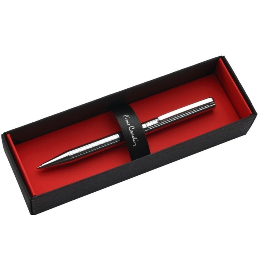 Metal ballpoint pen ESPACE Pierre Cardin grey - Image 4