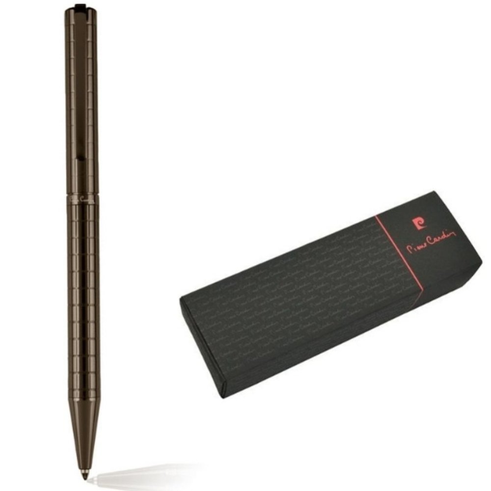 Metal ballpoint pen ESPACE Pierre Cardin dark grey - Image 2