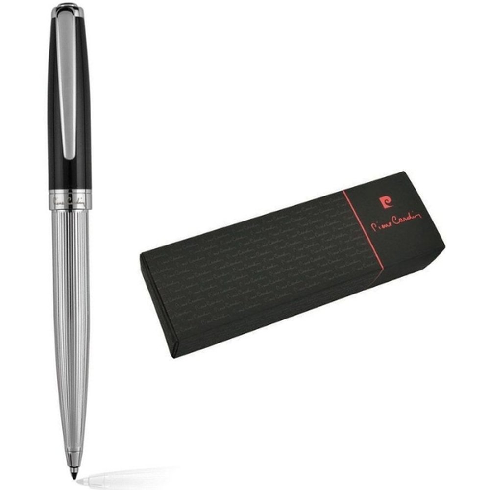 Metal ballpoint pen CHRISTOPHE Pierre Cardin grey - Image 2