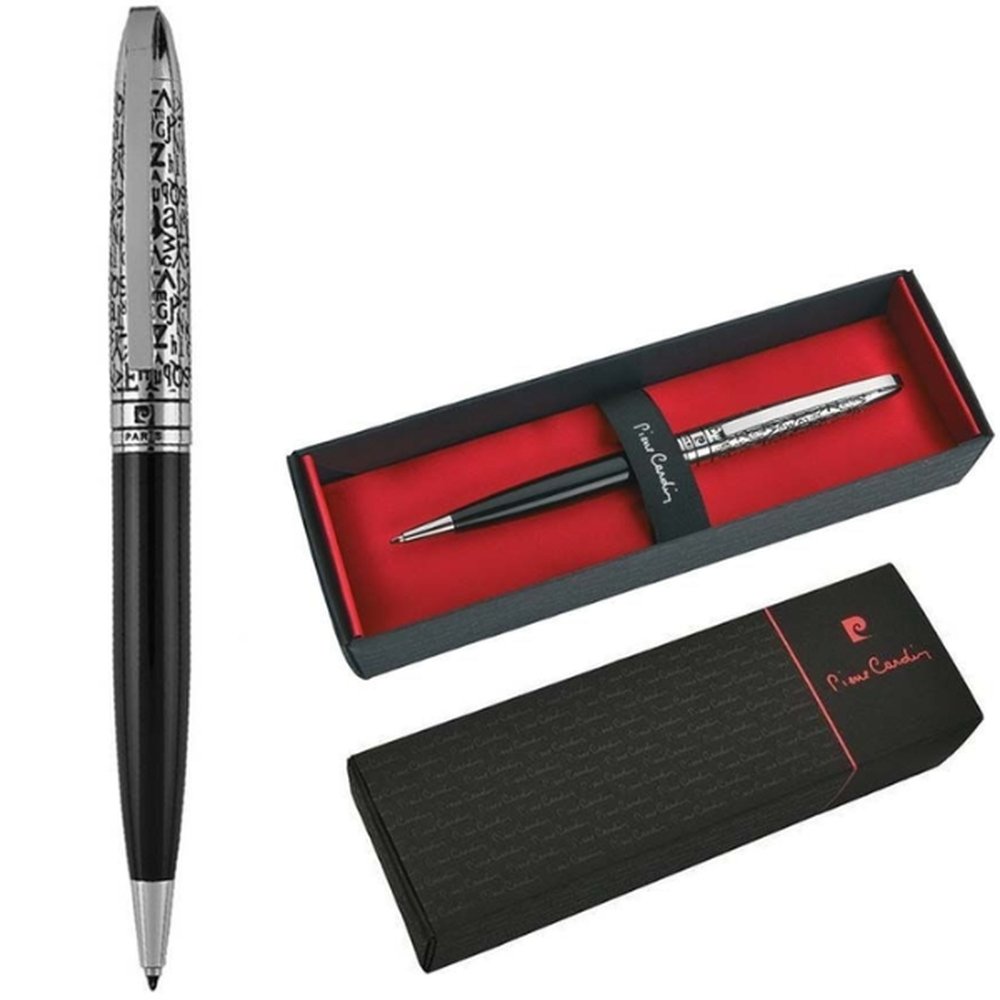 Metal ballpoint pen JACQUES Pierre Cardin black - Image 2