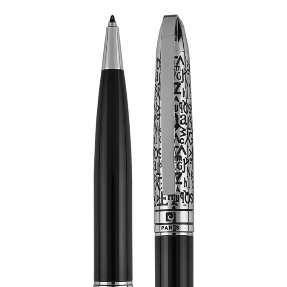 Metal ballpoint pen JACQUES Pierre Cardin black - Image 3