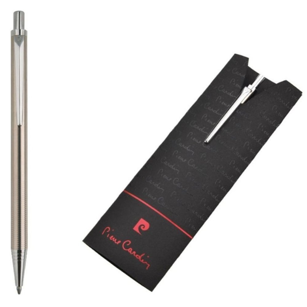 Metal ballpoint pen AMOUR Pierre Cardin grey - Image 2