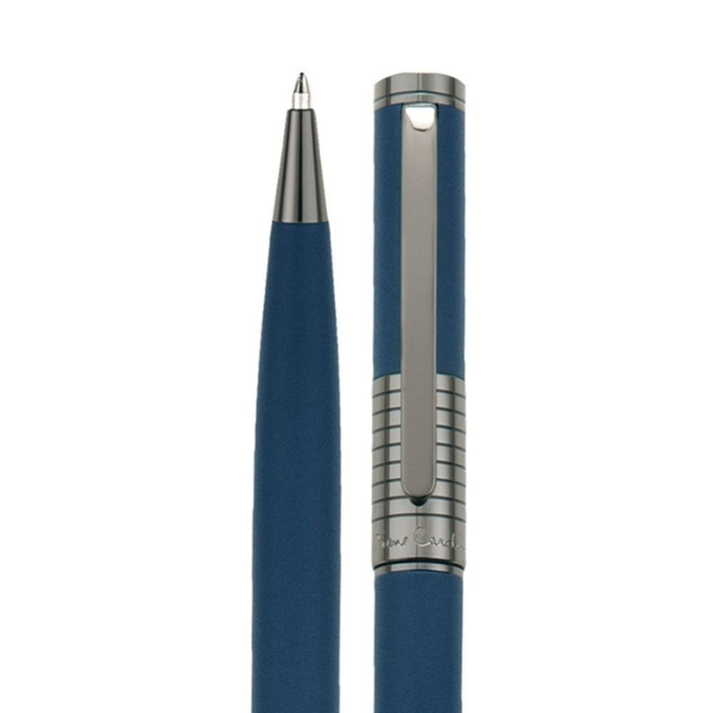 Metal ballpoint pen EVOLUTION Pierre Cardin navy blue - Image 3