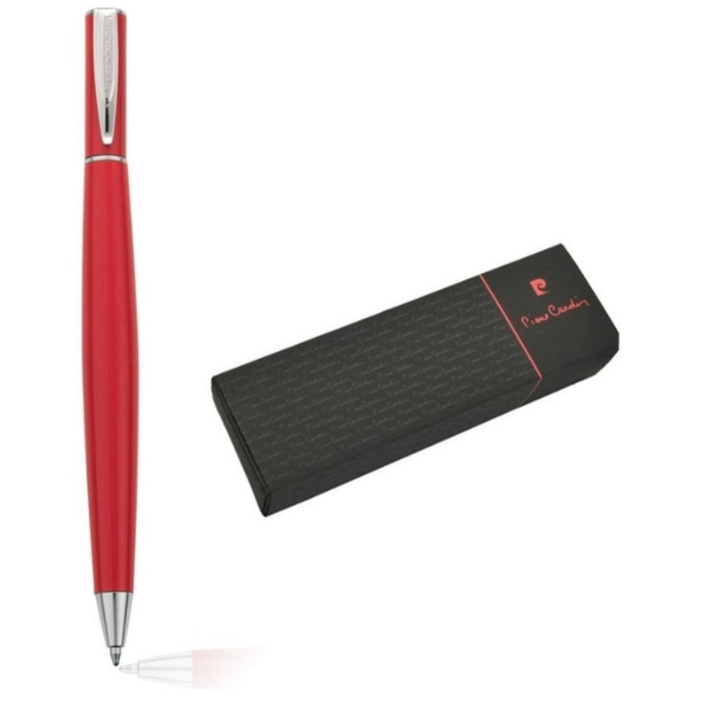 Metal ballpoint pen MATIGNON Pierre Cardin red - Image 2