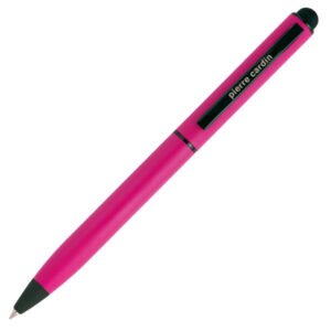 Metal ballpoint pen touch pen soft touch CELEBRATION Pierre Cardin pink