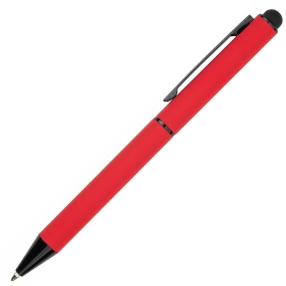 Metal ballpoint pen touch pen soft touch CELEBRATION Pierre Cardin red - Image 3