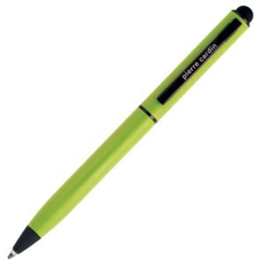 Metal ballpoint pen touch pen soft touch CELEBRATION Pierre Cardin light green