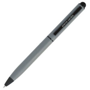 Metal ballpoint pen touch pen soft touch CELEBRATION Pierre Cardin grey