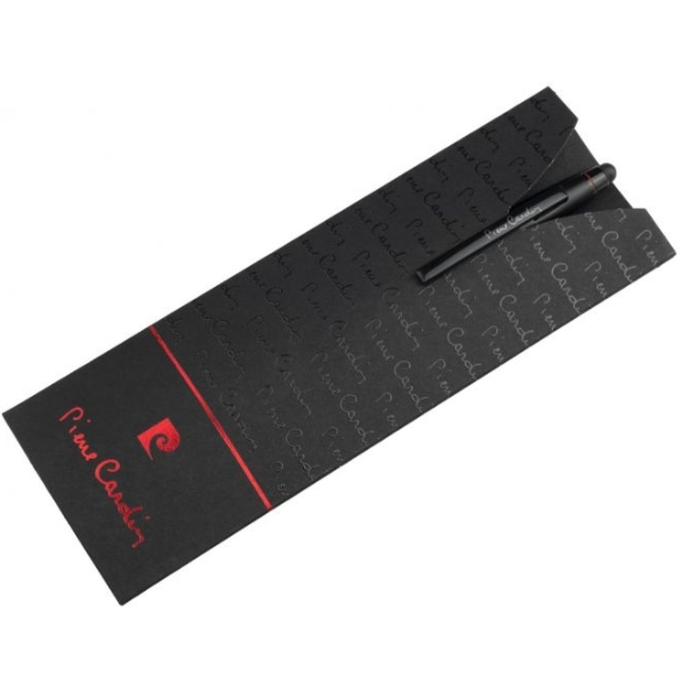 Metal ballpoint pen touch pen RENDOME Pierre Cardin black - Image 4