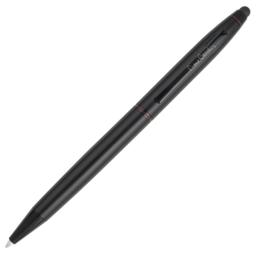 Metal ballpoint pen touch pen RENDOME Pierre Cardin black