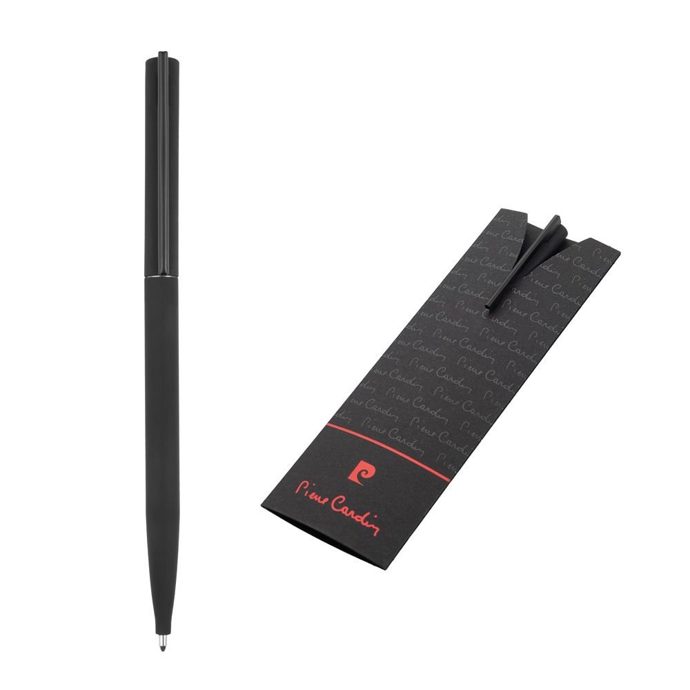 Metal ballpoint pen SILENT Pierre Cardin black - Image 2