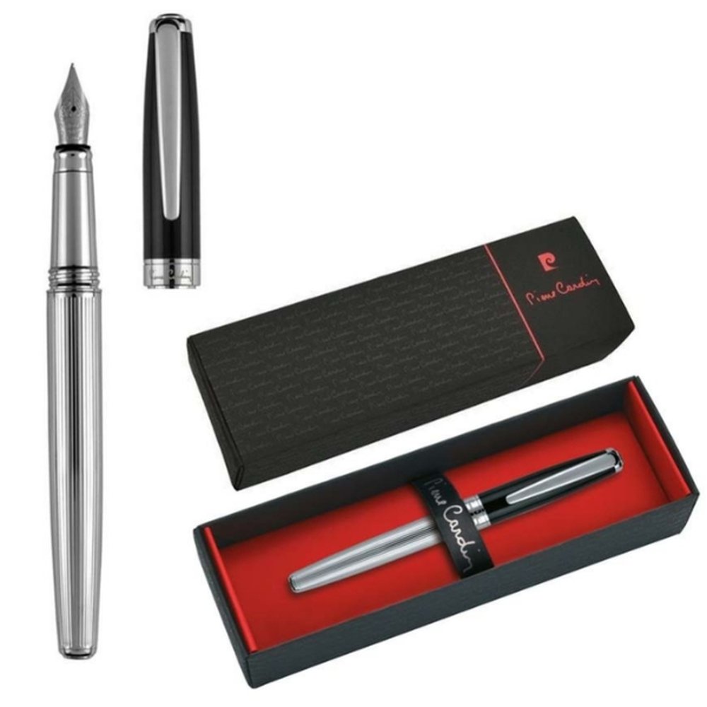 Fountain pen CHRISTOPHE Pierre Cardin grey - Image 2