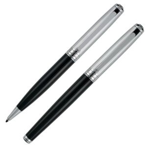 Writing set ballpoint pen & roller DIDIER Pierre Cardin black