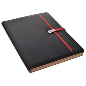 Folder with lined notebook and 8GB USB DIMITRI Pierre Cardin black