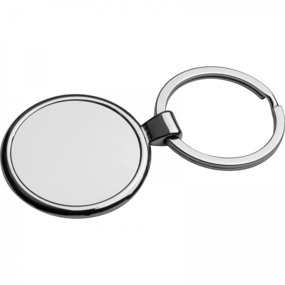 Metal keyring ROCIO grey - Image 2