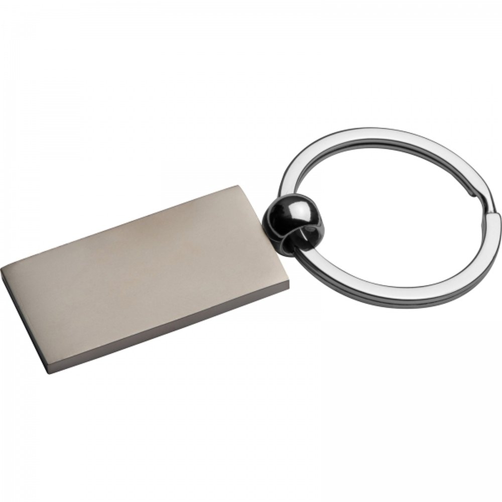 Metal keyring CECILIA grey - Image 2