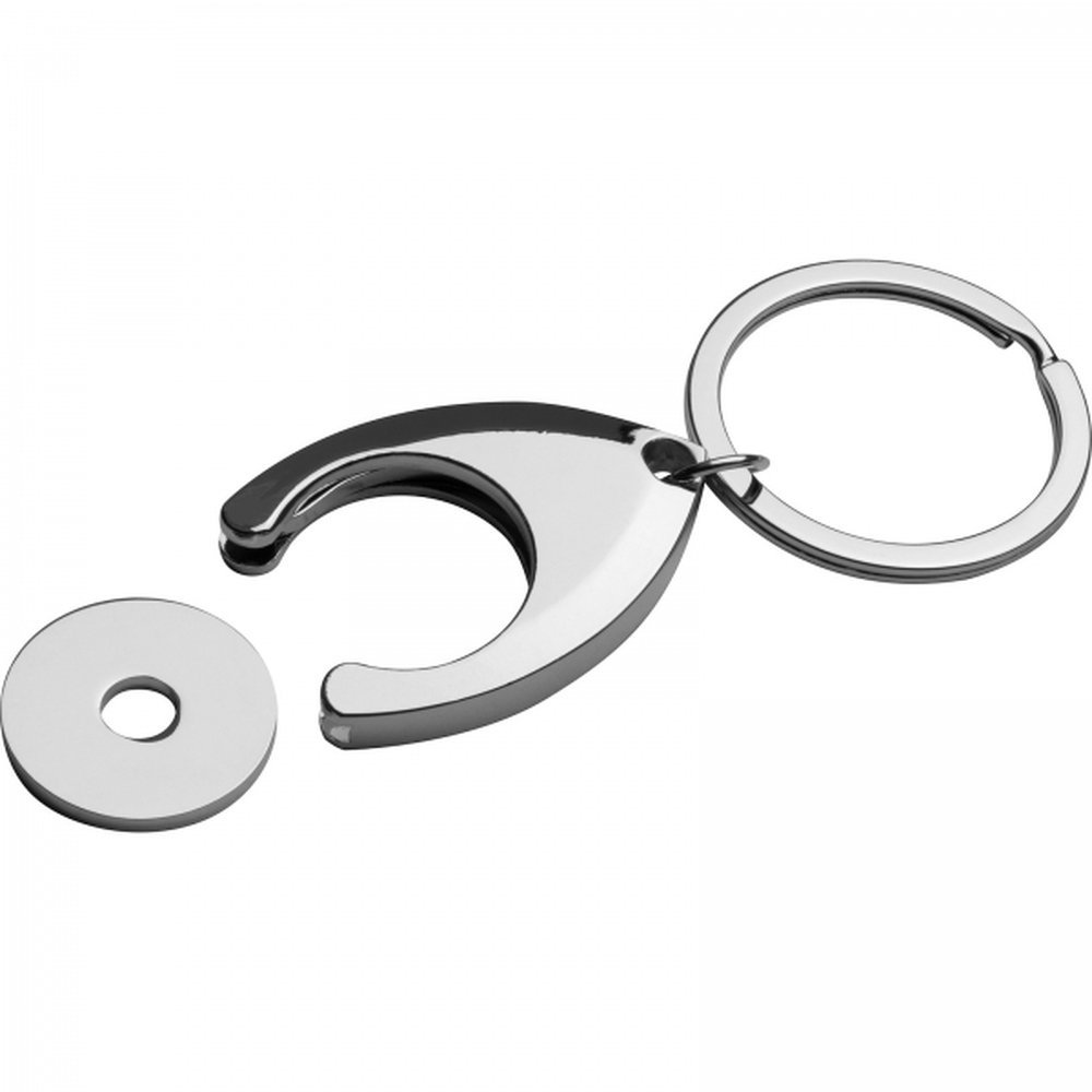 Metal keyring TERRENCE grey - Image 4