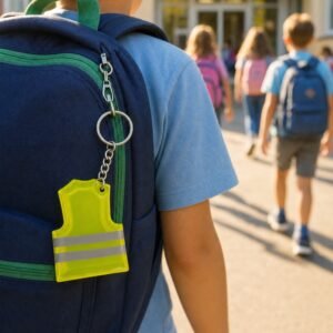 Reflective vest keyring MIRIAM yellow