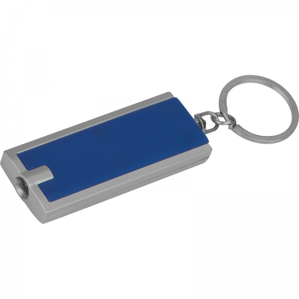Plastic keyring AGUSTIN blue - Image 2