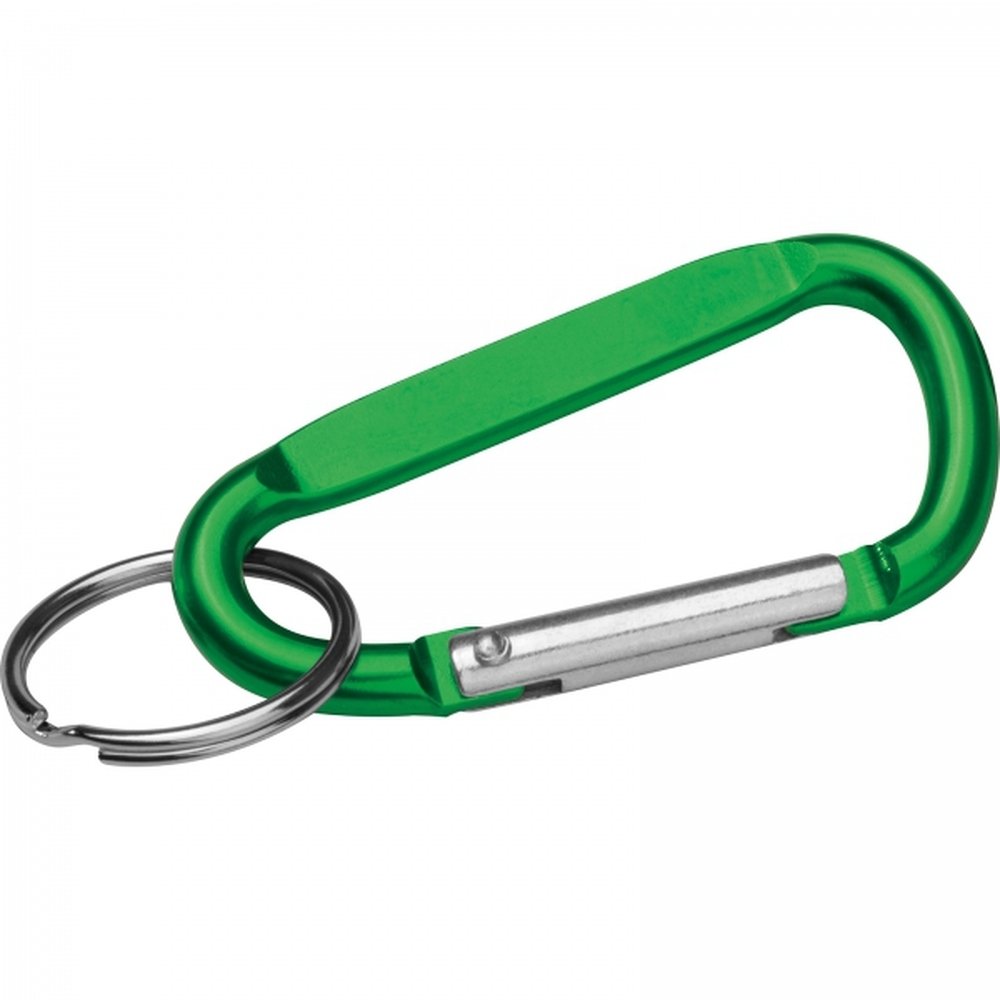Keyring with carabiner LEAH green - Image 2
