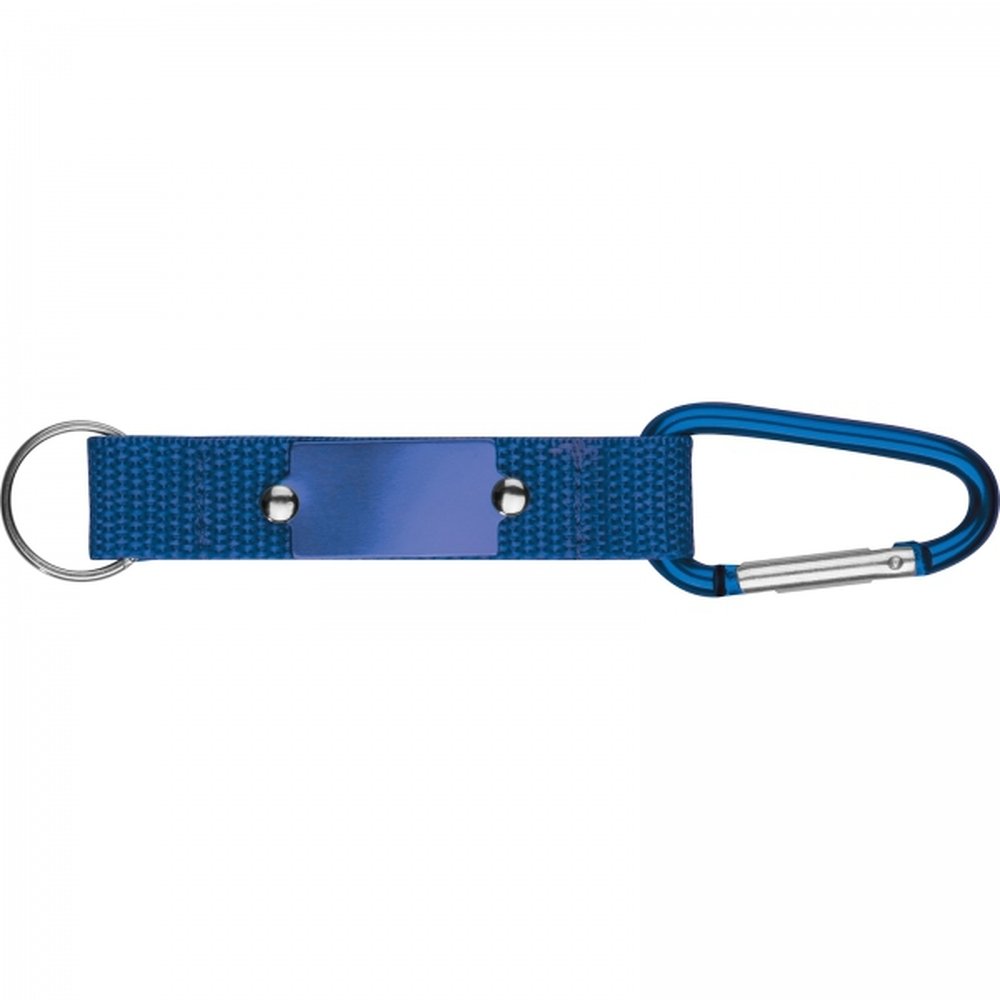 Keyring with carabiner PHYLLIS blue - Image 5