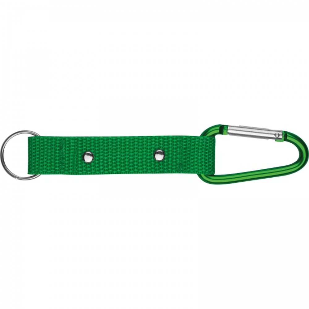 Keyring with carabiner PHYLLIS green - Image 4