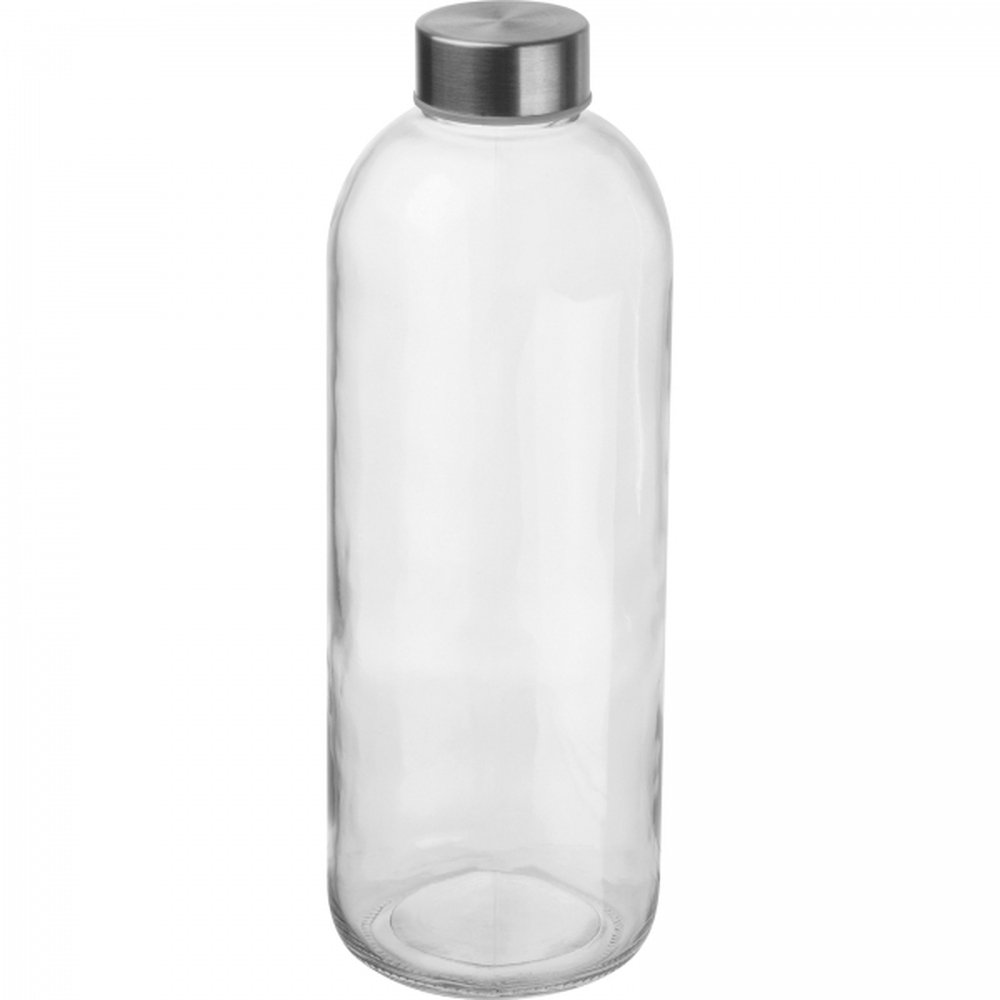 Glass bottle with sleeve 1000 ml JESSICA black - Image 4