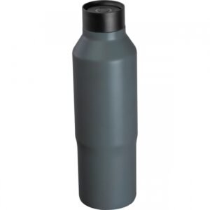 Thermal bottle 600 ml CrisMa made of recycled steel PENNY dark grey