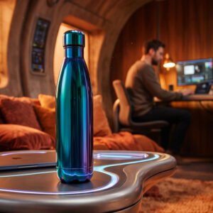Steel thermal bottle 800 ml INGA multi-colour