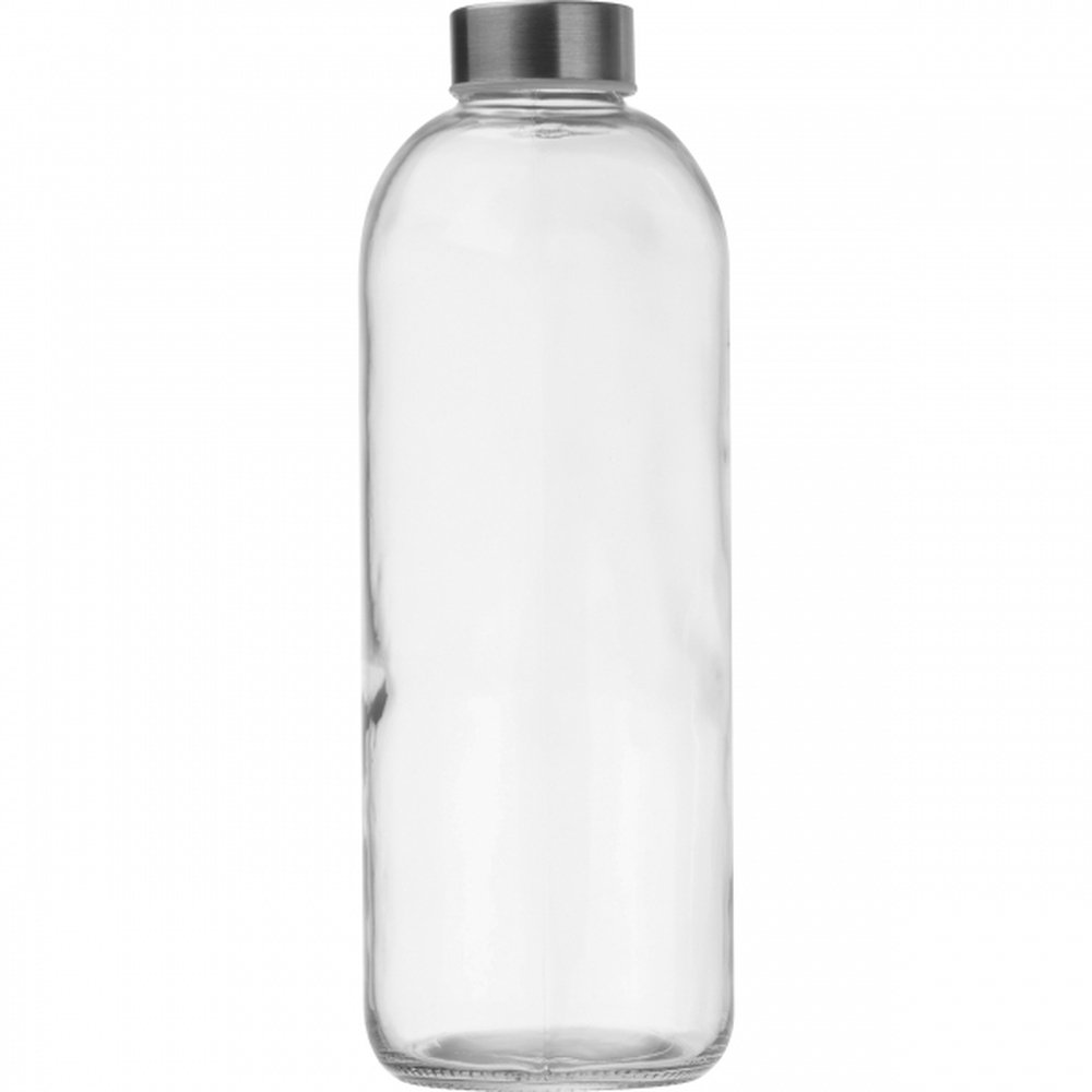Glass bottle with sleeve 1000 ml JESSICA dark grey - Image 4