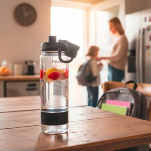 Bottle KIBO 800 ml Schwarzwolf grey