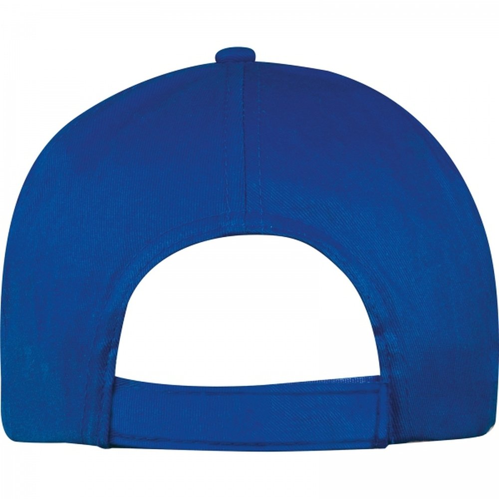Cotton 5-panel baseball cap 170 g/m² MEGAN blue - Image 2