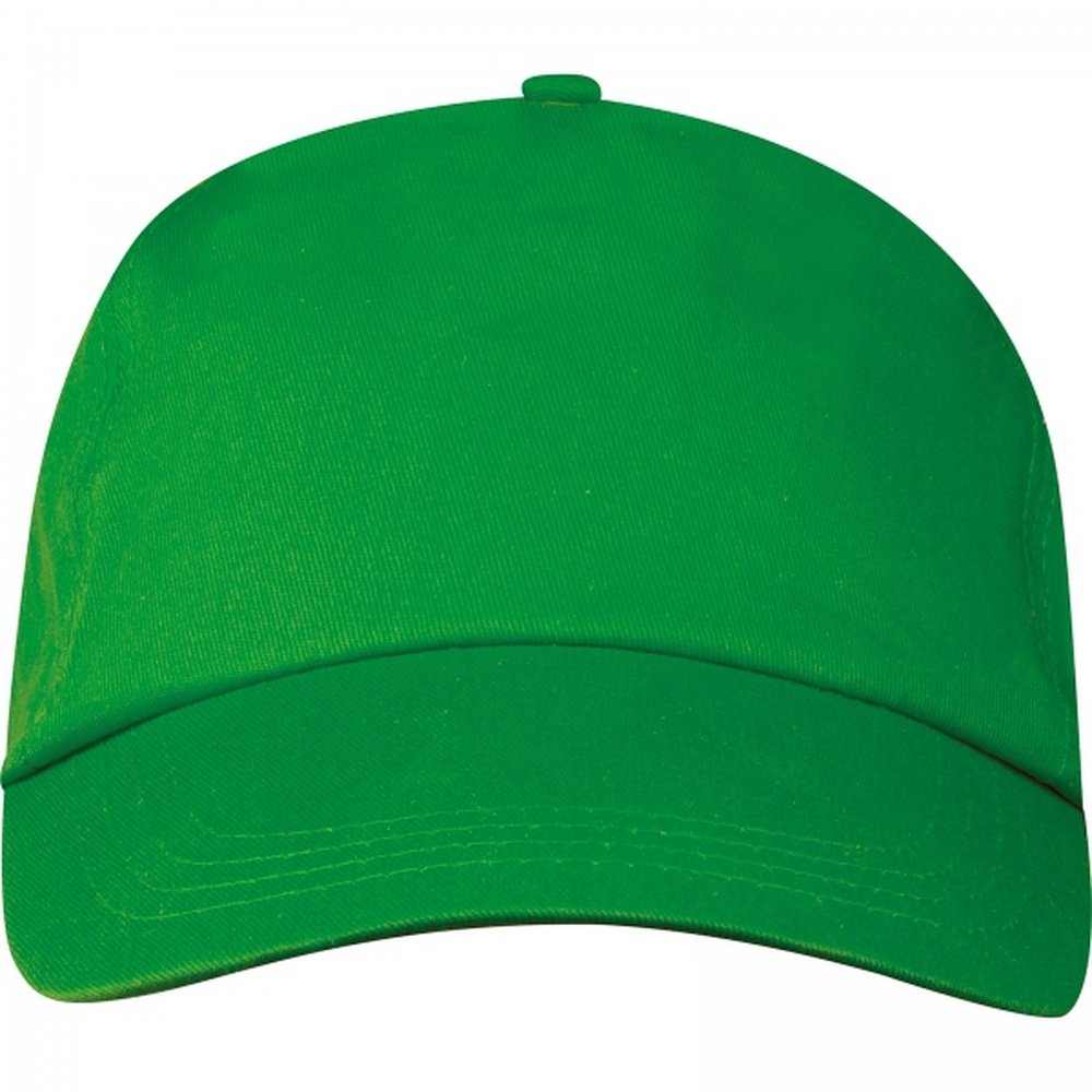 Cotton 5-panel baseball cap 170 g/m² MEGAN green - Image 3