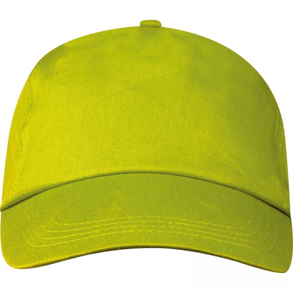 Cotton 5-panel baseball cap 170 g/m² MEGAN light green - Image 3