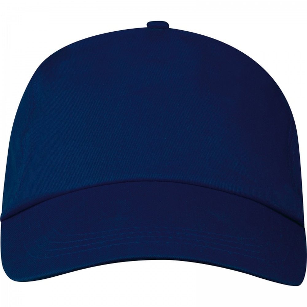 Cotton 5-panel baseball cap 170 g/m² MEGAN navy blue - Image 3