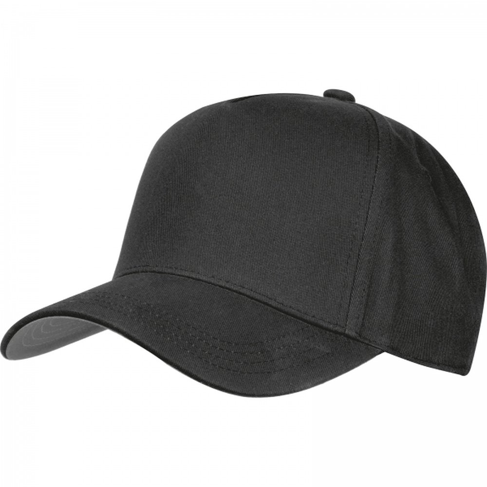Cotton 5-panel baseball cap 290 g/m² AXEL black - Image 2