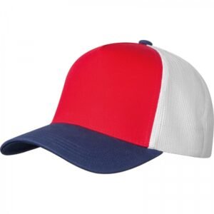 Cotton 5-panel CrisMa baseball cap 290 g/m² TREVOR red