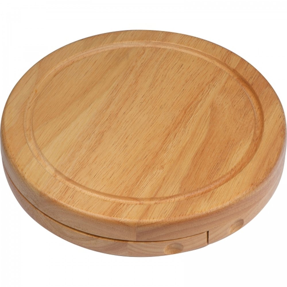 Cheese board with knives JOZEF beige - Image 4