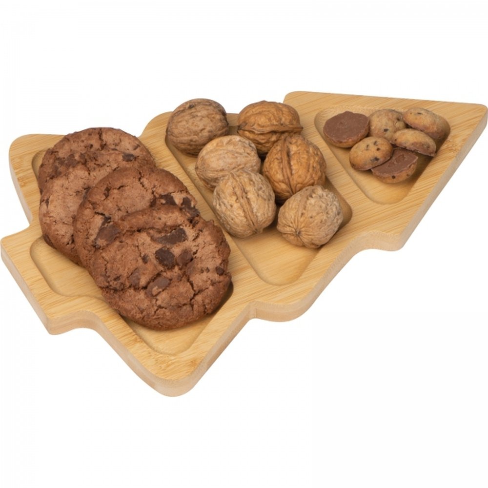 Snack board Christmas tree CLARA beige - Image 4