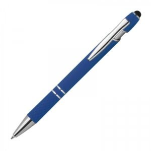 Aluminum touch pen HERMANN blue
