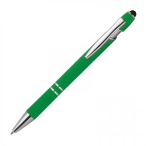 Aluminum touch pen HERMANN green