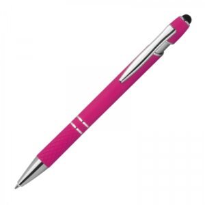 Aluminum touch pen HERMANN pink