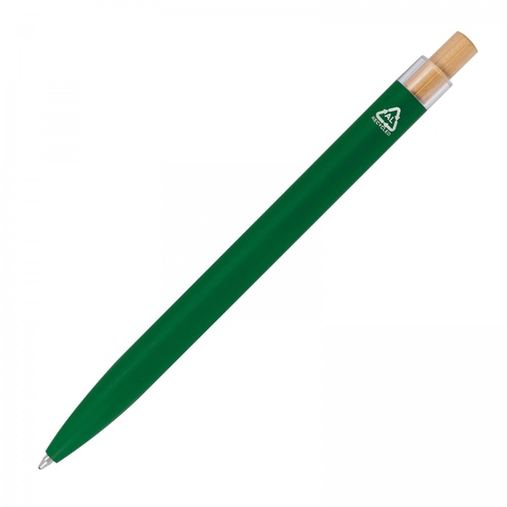 Aluminium recycled pen DORIS green - Image 4
