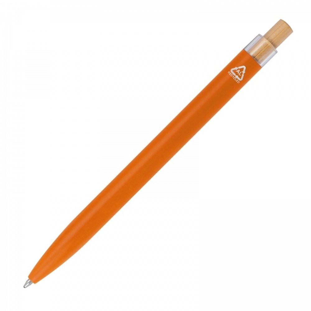 Aluminium recycled pen DORIS orange - Image 4