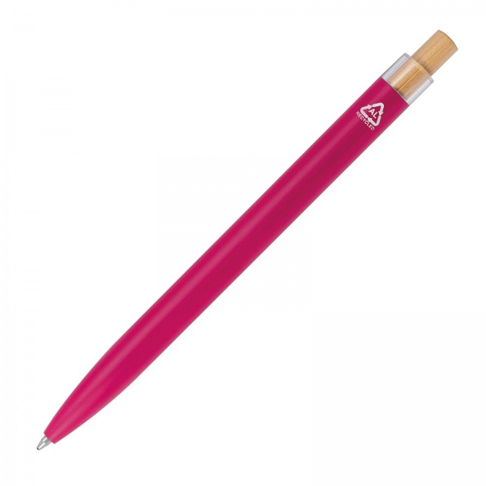 Aluminium recycled pen DORIS pink - Image 4